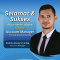 Mr. Dodi Eko Nanda, ST., M.Eng. to Account Manager